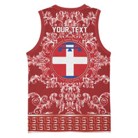 Personalized Italy Piedmont Basketball Jersey Baroque Motif