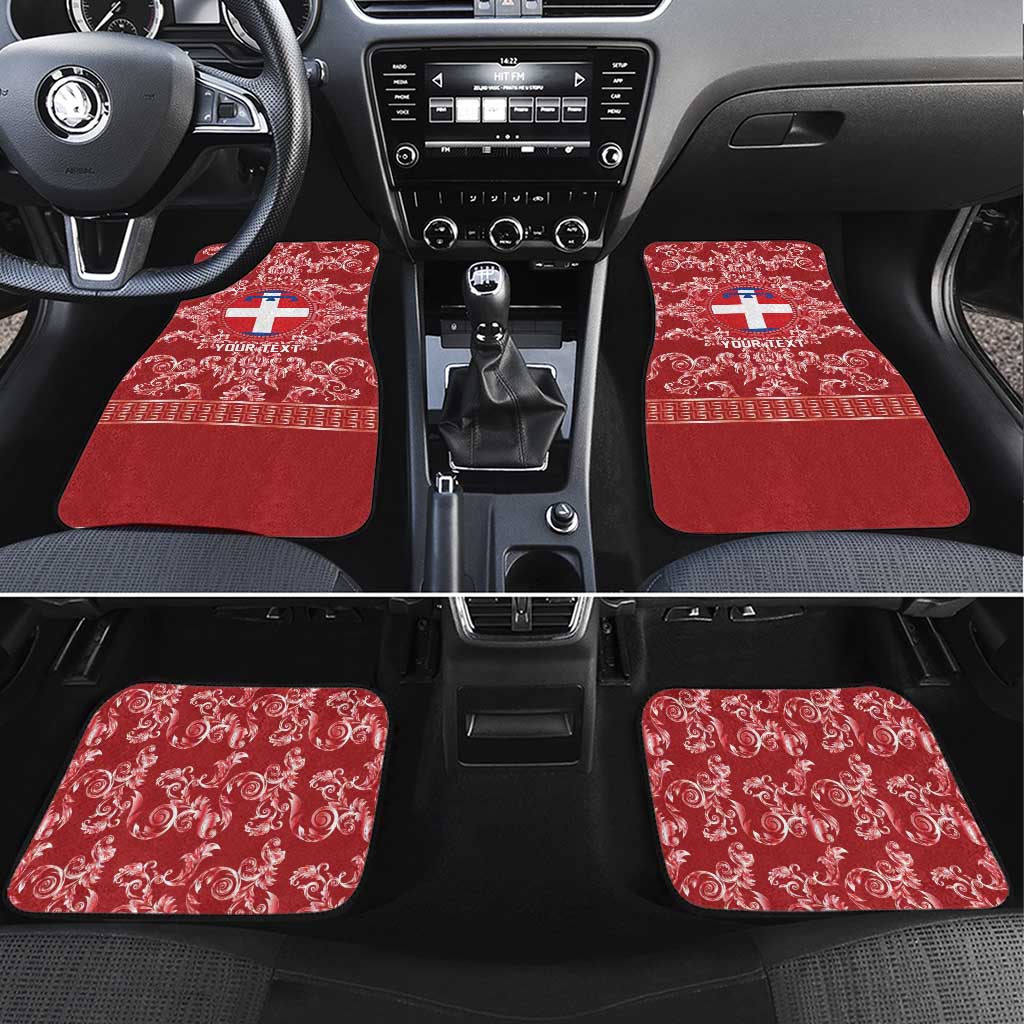 Personalized Italy Piedmont Car Mats Baroque Motif