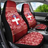 Personalized Italy Piedmont Car Seat Cover Baroque Motif
