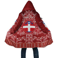 Personalized Italy Piedmont Cloak Baroque Motif