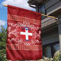 Personalized Italy Piedmont Garden Flag Baroque Motif