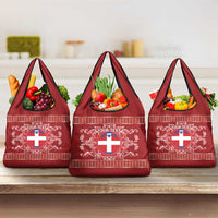 Personalized Italy Piedmont Grocery Bag Baroque Motif