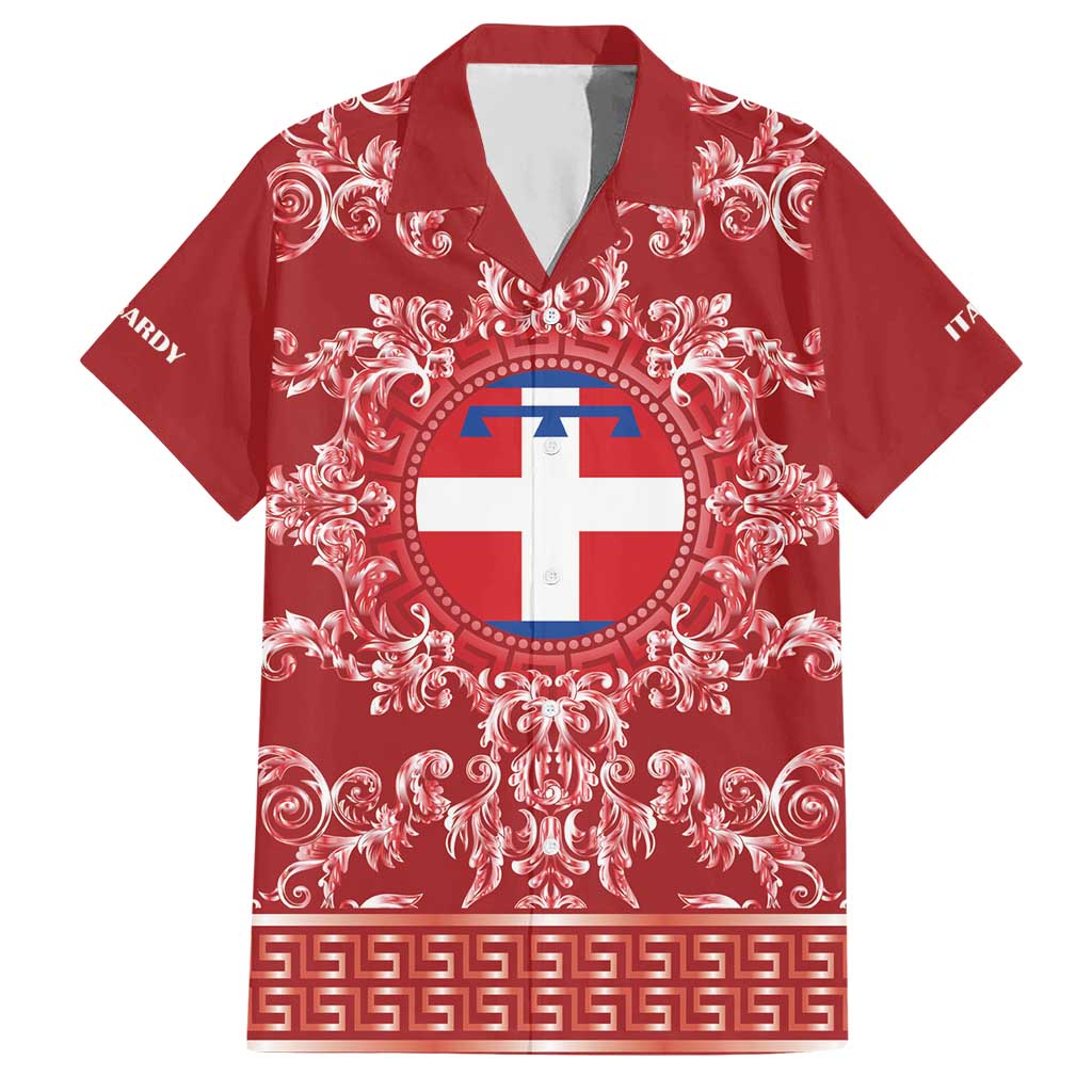 Personalized Italy Piedmont Hawaiian Shirt Baroque Motif