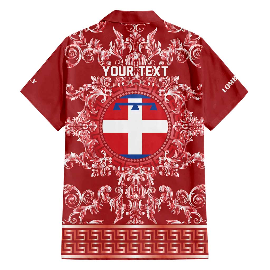 Personalized Italy Piedmont Hawaiian Shirt Baroque Motif