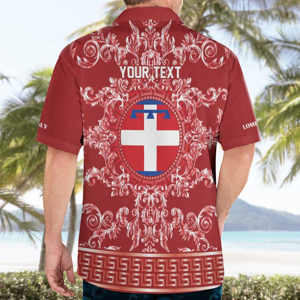 Personalized Italy Piedmont Hawaiian Shirt Baroque Motif