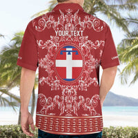 Personalized Italy Piedmont Hawaiian Shirt Baroque Motif