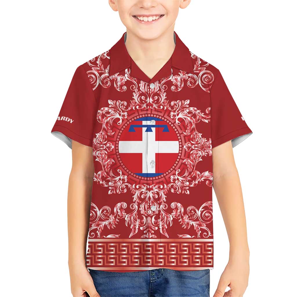 Personalized Italy Piedmont Hawaiian Shirt Baroque Motif