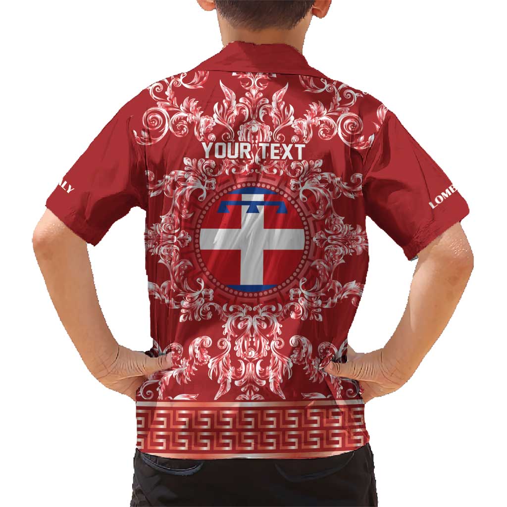 Personalized Italy Piedmont Hawaiian Shirt Baroque Motif