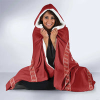 Personalized Italy Piedmont Hooded Blanket Baroque Motif