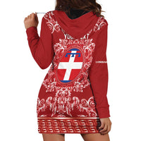 Personalized Italy Piedmont Hoodie Dress Baroque Motif