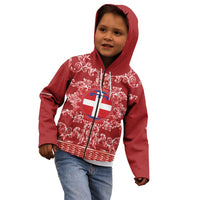 Personalized Italy Piedmont Kid Hoodie Baroque Motif