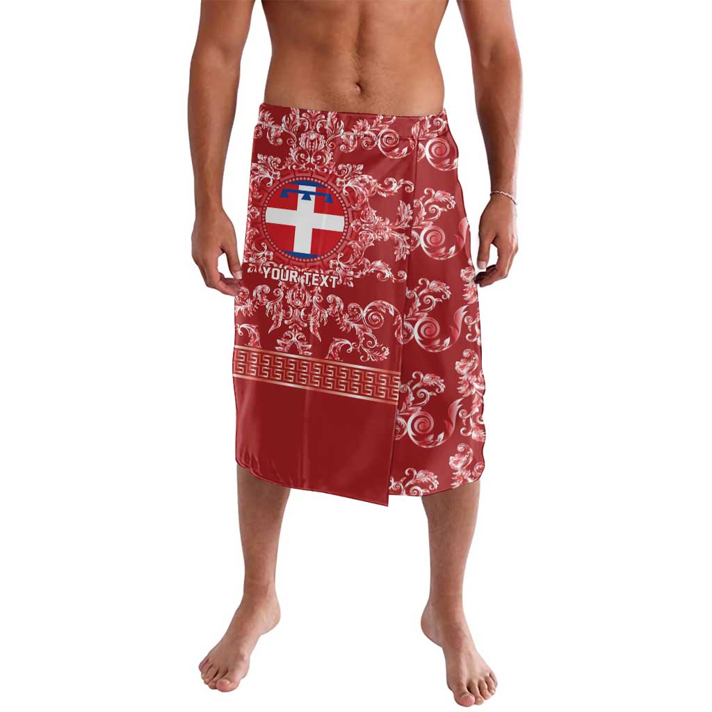 Personalized Italy Piedmont Lavalava Baroque Motif