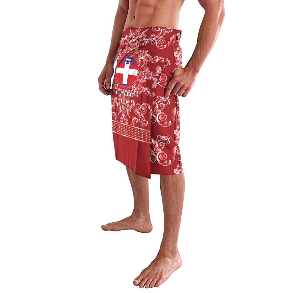 Personalized Italy Piedmont Lavalava Baroque Motif