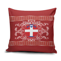 Personalized Italy Piedmont Pillow Cover Baroque Motif