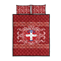 Personalized Italy Piedmont Quilt Bed Set Baroque Motif