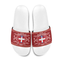 Personalized Italy Piedmont Slide Sandals Baroque Motif