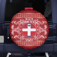 Personalized Italy Piedmont Spare Tire Cover Baroque Motif