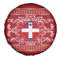 Personalized Italy Piedmont Spare Tire Cover Baroque Motif