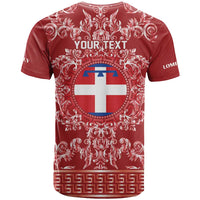 Personalized Italy Piedmont T Shirt Baroque Motif