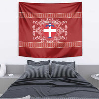 Personalized Italy Piedmont Tapestry Baroque Motif