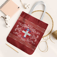 Personalized Italy Piedmont Tote Bag Baroque Motif