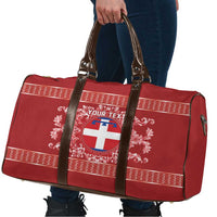 Personalized Italy Piedmont Travel Bag Baroque Motif
