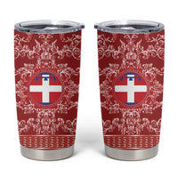 Personalized Italy Piedmont Tumbler Cup Baroque Motif