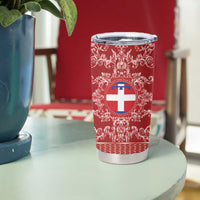 Personalized Italy Piedmont Tumbler Cup Baroque Motif