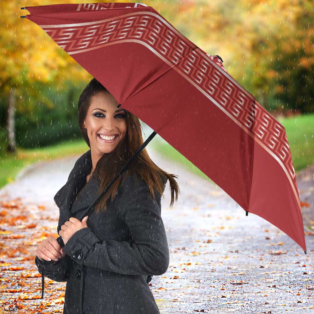 Personalized Italy Piedmont Umbrella Baroque Motif