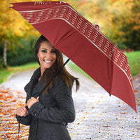 Personalized Italy Piedmont Umbrella Baroque Motif