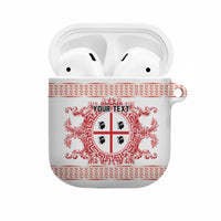 Personalized Italy Sardinia AirPods Case Baroque Motif