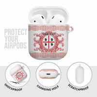 Personalized Italy Sardinia AirPods Case Baroque Motif