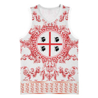 Personalized Italy Sardinia Basketball Jersey Baroque Motif