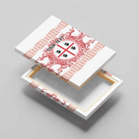 Personalized Italy Sardinia Canvas Wall Art Baroque Motif