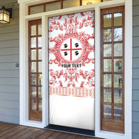 Personalized Italy Sardinia Door Cover Baroque Motif