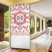 Personalized Italy Sardinia Door Cover Baroque Motif