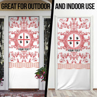 Personalized Italy Sardinia Door Cover Baroque Motif