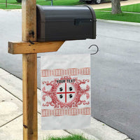Personalized Italy Sardinia Garden Flag Baroque Motif