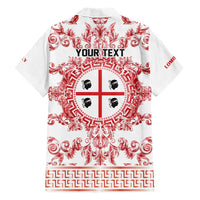 Personalized Italy Sardinia Hawaiian Shirt Baroque Motif