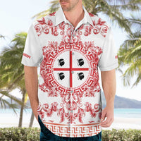Personalized Italy Sardinia Hawaiian Shirt Baroque Motif