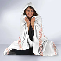 Personalized Italy Sardinia Hooded Blanket Baroque Motif