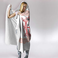 Personalized Italy Sardinia Hooded Blanket Baroque Motif