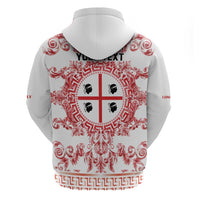Personalized Italy Sardinia Hoodie Baroque Motif
