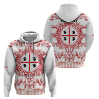 Personalized Italy Sardinia Hoodie Baroque Motif