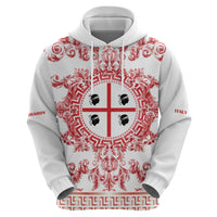 Personalized Italy Sardinia Hoodie Baroque Motif