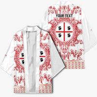 Personalized Italy Sardinia Kimono Baroque Motif