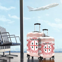 Personalized Italy Sardinia Luggage Cover Baroque Motif