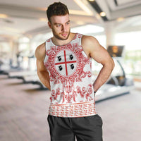 Personalized Italy Sardinia Men Tank Top Baroque Motif