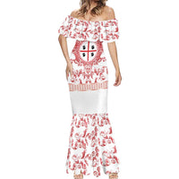 Personalized Italy Sardinia Mermaid Dress Baroque Motif