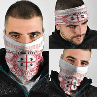 Personalized Italy Sardinia Neck Gaiter Baroque Motif